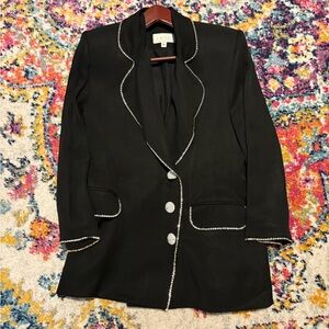 Vintage Cache Rhinestone Blazer Size 6